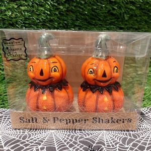 JP Pumpkin Salt and Pepper Shakers